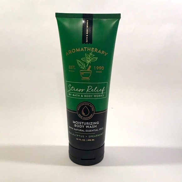 Bath & Body Works Stress Relief Body Wash & sponge - Picture 2 of 4